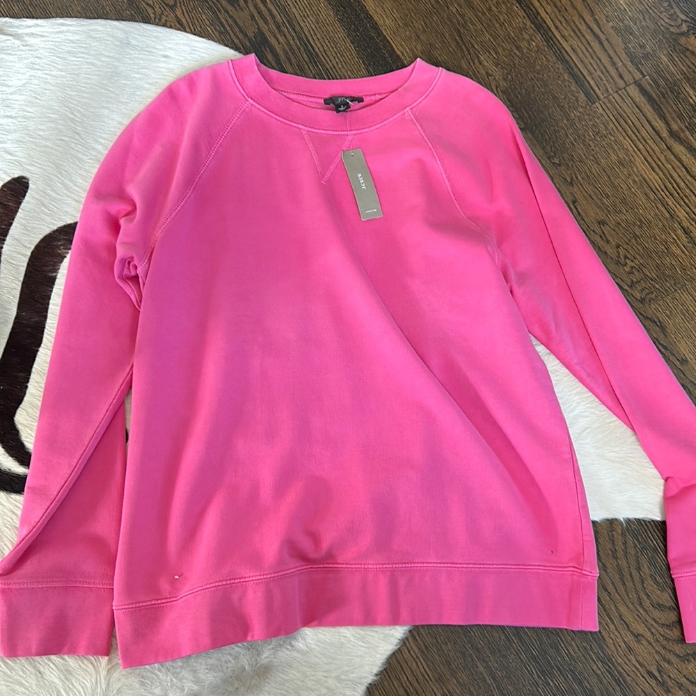 J. Crew Long Sleeve Pink Top